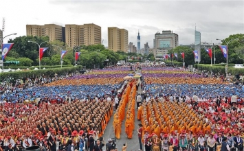 Đài Loan: Gần 200,000 người đồng Khánh mừng Phật đản